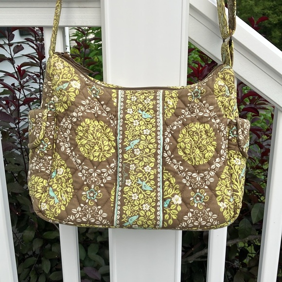 Vera Bradley Maggie Sittin in a Tree Shoulder Bag & Wallet Multicolor - Picture 3 of 14